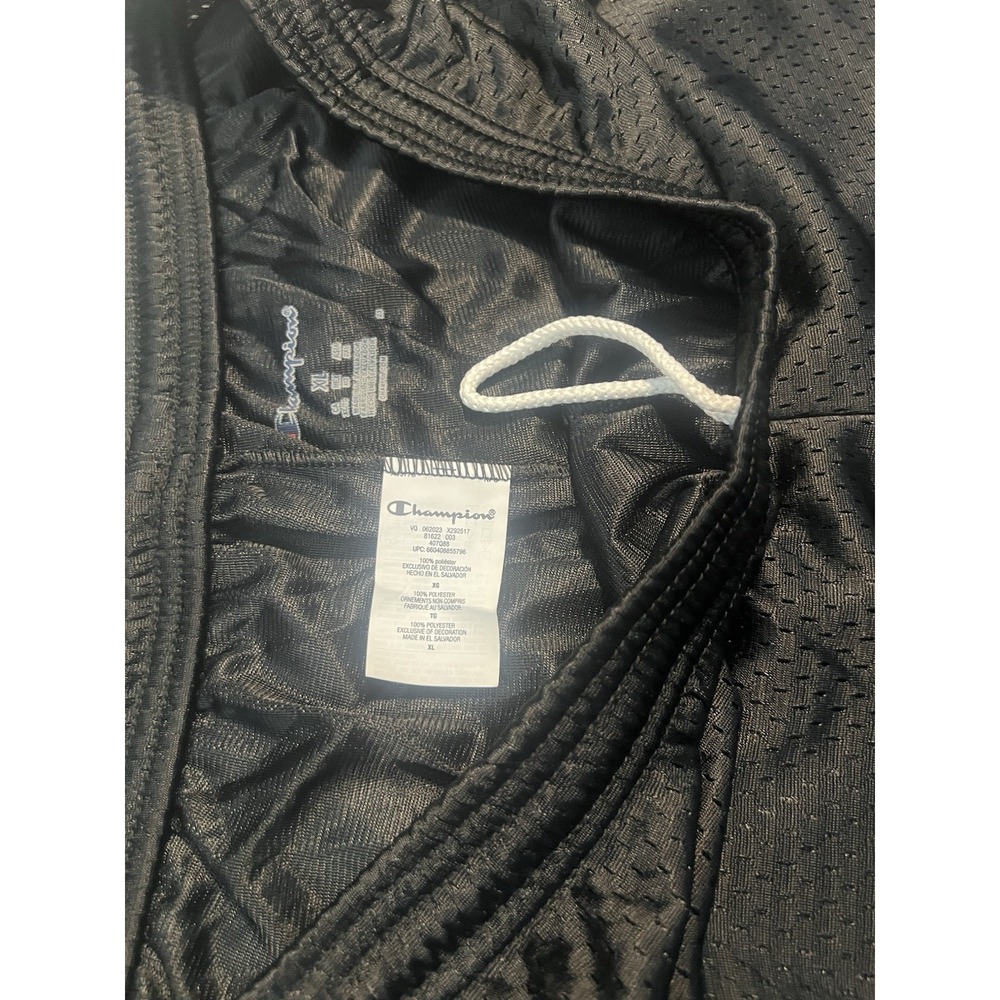 Men's Black Champion Mesh Shorts Size XL -New With Tags - Picture 5 of 7
